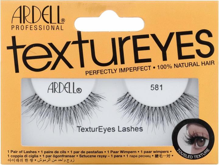 Ardell TexturEyes 581 Fake Eyelashes - Realistic three-dimensional false eyelashes - (Künstliche Wimpern)