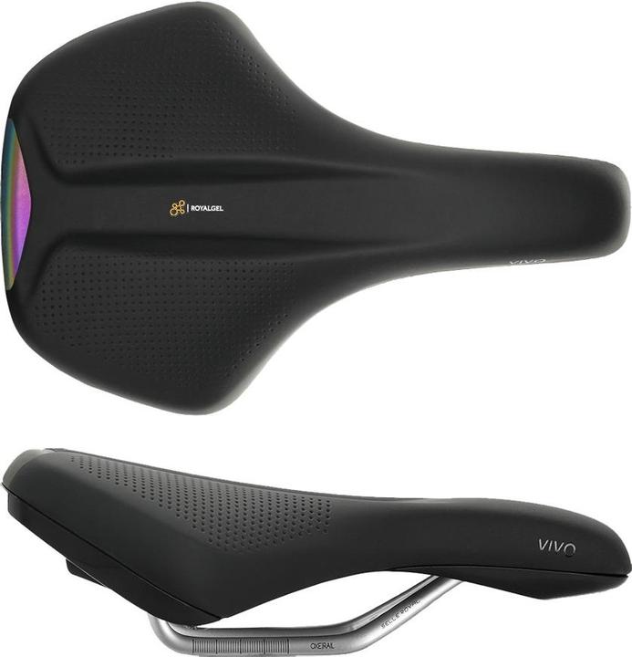 Actual product image Selle Royal Saddle VIVO Moderate, Royalgel, 267x178mm