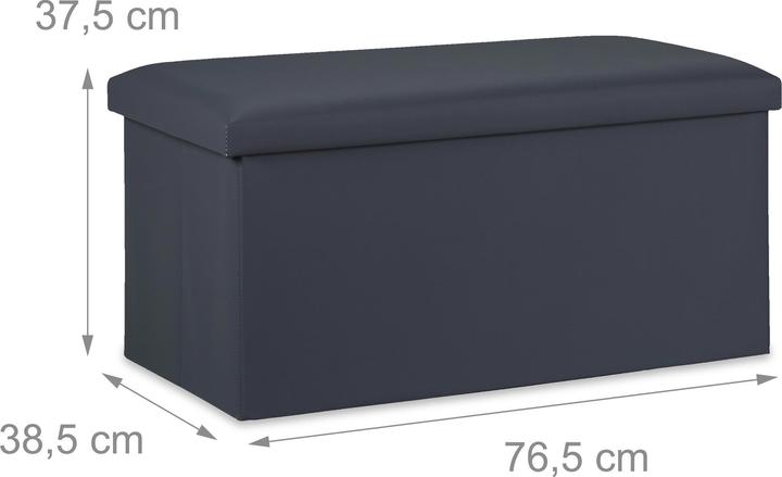 Actual product image Relaxdays Storage Bench (76.50 cm)