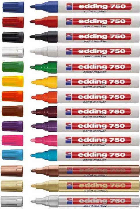 Produktbild Edding Paintmarker 750 (Orange, 2 mm, 1 x)