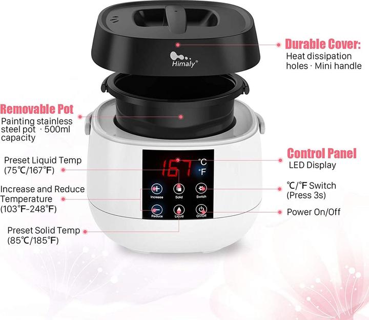 Immagine prodotto Himaly Scaldacera elettrico (25 x)