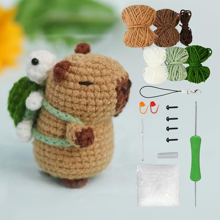 Activity Board Capybara Häkelset für Anfänger
