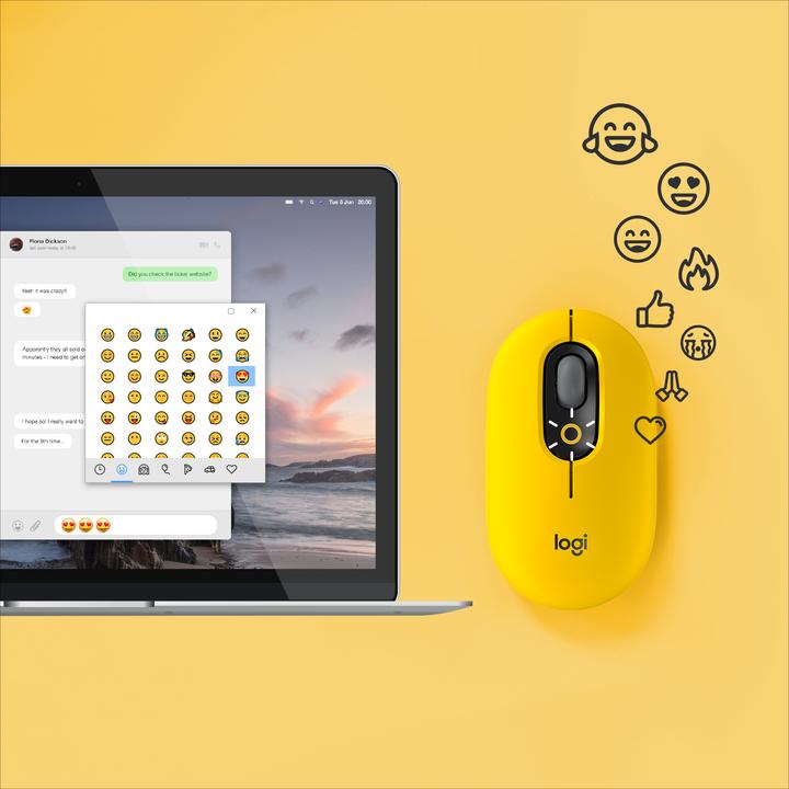 Produktbild Logitech Pop Mouse (Kabellos)