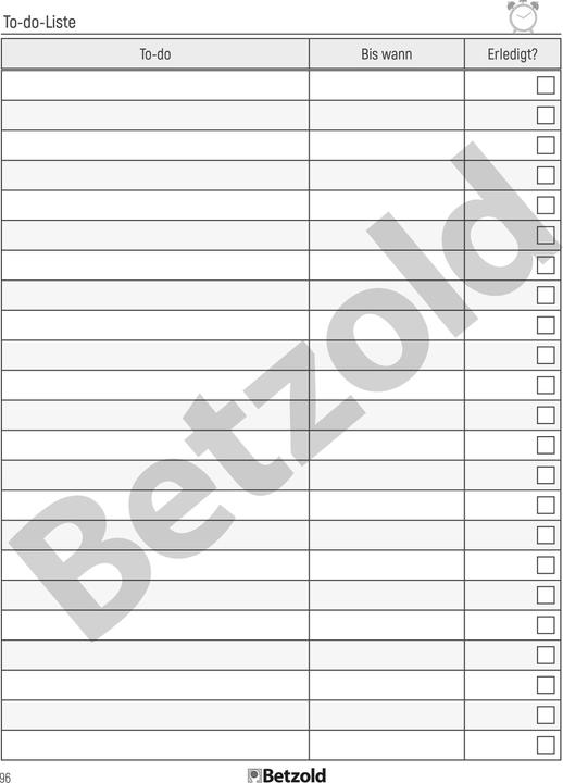 Actual product image Betzold Learning diary