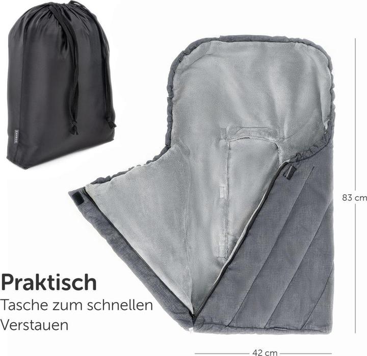 Image du produit Zamboo Chancelières pour coques et baignoires bébé Chancelière d'hiver pour coque bébé 3M PRO - pour tous