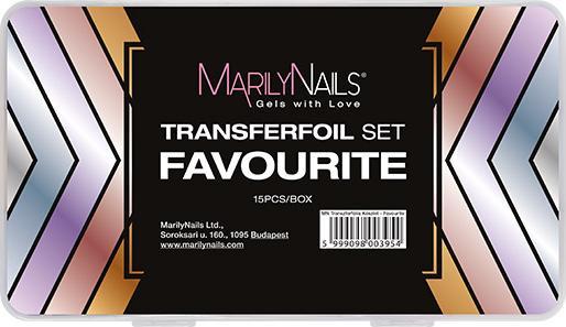 Produktbild Marily Nails Transfer Folie Set – Favourite (Nagellacktrockner)