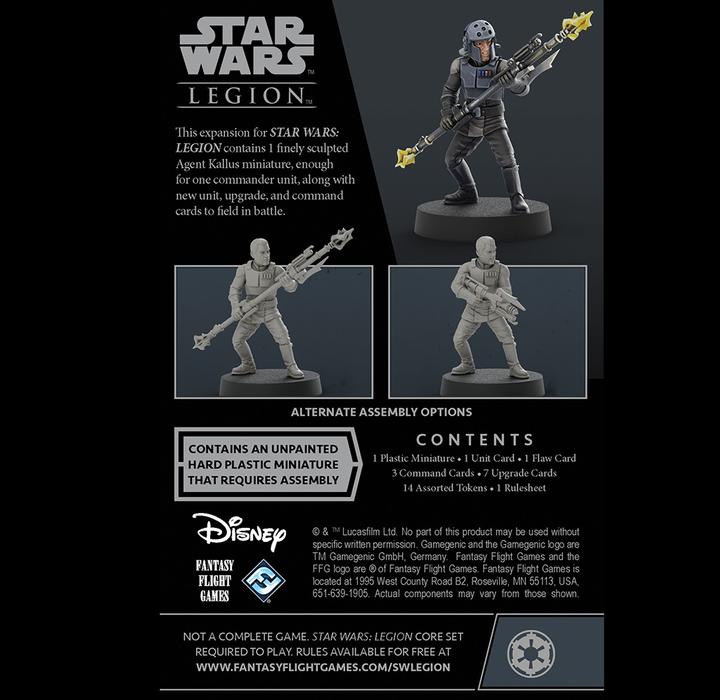 Image du produit FFG FFGD4674 - Agent Kallus : Star Wars Legion, à partir de 14 ans (extension, édition FR) (Allemand)