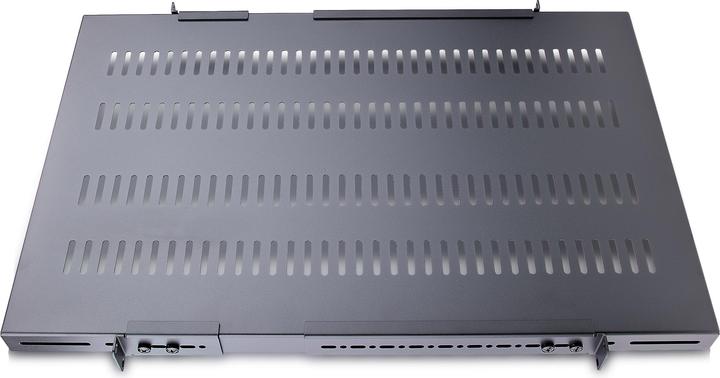 Immagine prodotto StarTech Ripiano regolabile 1U per server rack/cabinet fino a 113 kg - Scaffale per server 1U ventilato