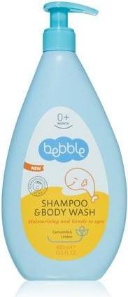 Actual product image Bebble Shampoo Body Wash Kamille en Linde 400ml with pump