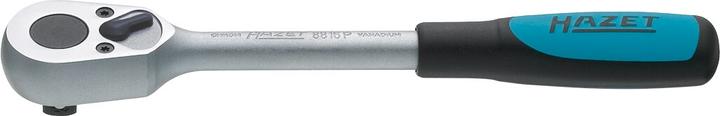 HAZET Leva a cricchetto reversibile 8816P ∙ Attacco quadro, massiccio, 10 mm (3/8 di pollice) (3/8")