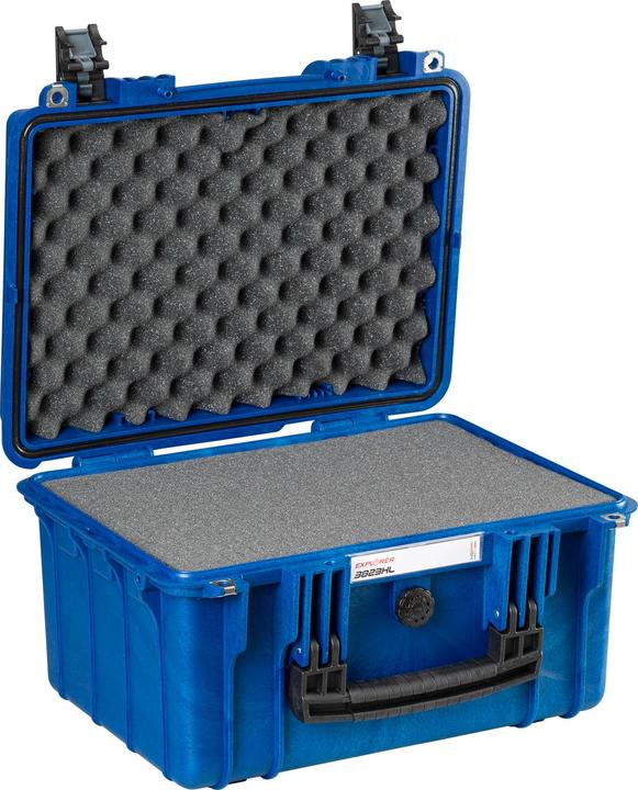 Produktbild Explorer Cases Outdoor Koffer 3823HL.N blue navy with pick & pluck foam (B x H (23.60 l)