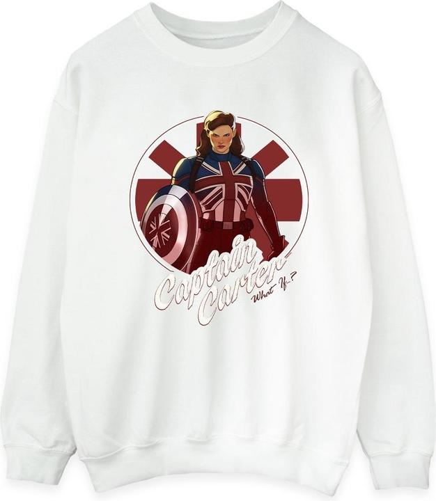 Image du produit - Sweat WHAT IF CAPTAIN CARTER - Femme (XL)