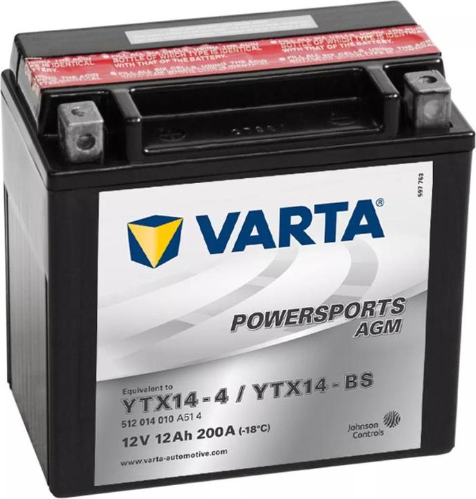 Produktbild Varta Agm 512014010 (12 V, 12 Ah, 200 A)