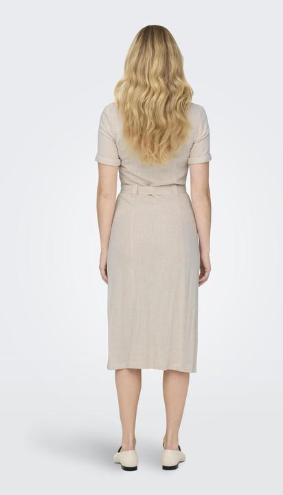 Produktbild Only Onlsiesta Ss Lin Bl Shirt Dress Pnt Noos (L)