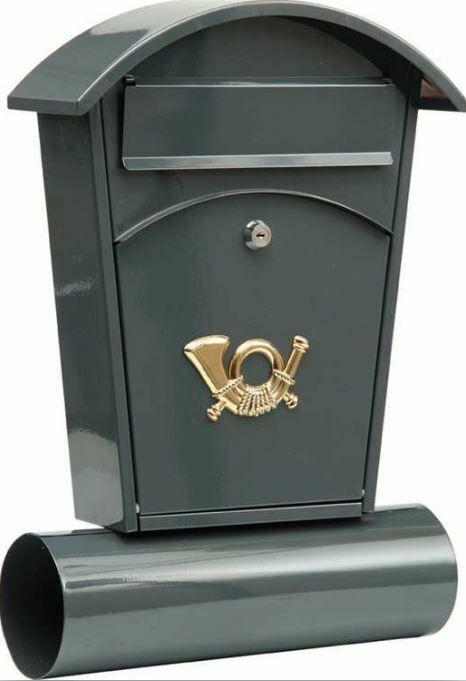 Toya Boîte aux lettres VOREL 380 x 320 x 105mm Noir