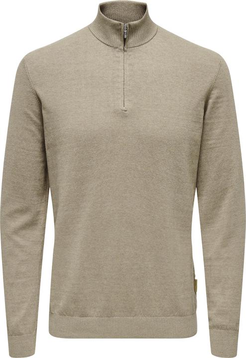 Only & Sons Normal geschnitten Rundhalsausschnitt Pullover Strickpullover (XXL)