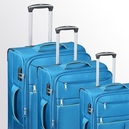 Actual product image D&N Travel Line 6704 - 3-piece suitcase set (192 l, XL (from 140l))
