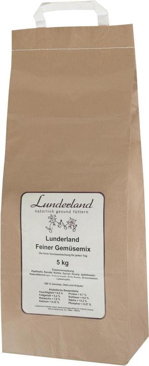 Produktbild Lunderland Gemüsemix fein 5 kg, Nahrungsergänzungstyp: Getrocknet (1 Stk., 5000 g)