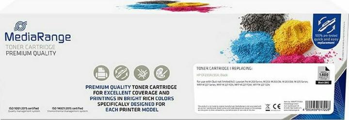 MediaRange Toner HP ersetzt HP CF230A/30A mit Chip schwarz (BK)