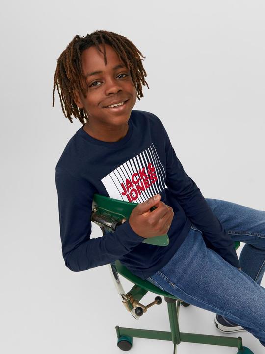 Image du produit Jack & Jones Logo garçon t-shirt long (140)