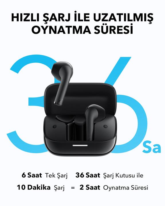Immagine prodotto soundcore Słuchawki bezprzewodowe K20i Czarne (6 h, Senza fili)