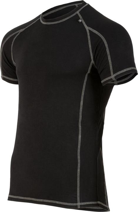 Highlander Bamboo 190 Mens S/S Top Black Xxl (XXL)
