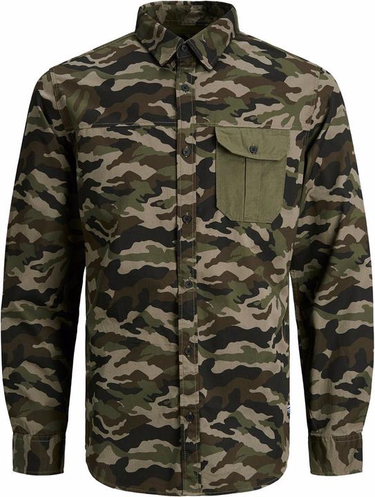 Actual product image Jack & Jones One Pocket Camouflage Shirt (S)