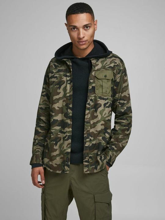 Actual product image Jack & Jones One Pocket Camouflage Shirt (S)