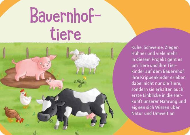 Produktbild Mini-Projekte für Krippenkinder (Deutsch, Katharina Staar, Suse Klein, 2025)