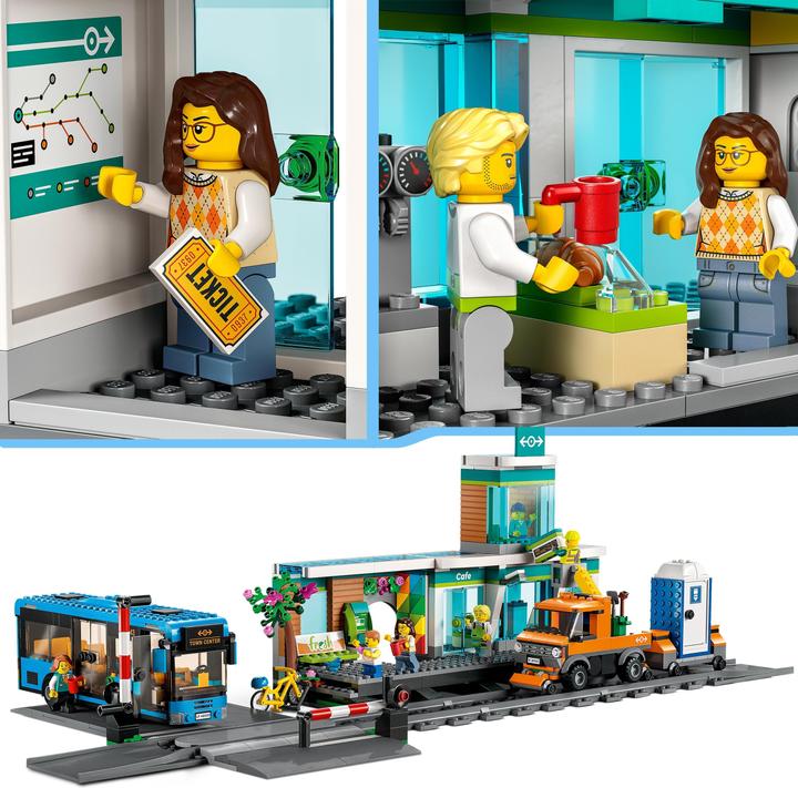 Produktbild LEGO Bahnhof (60335, LEGO City)
