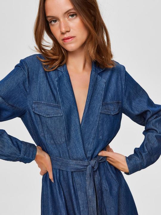 Image du produit Selected Femme Robe midi en denim (34)