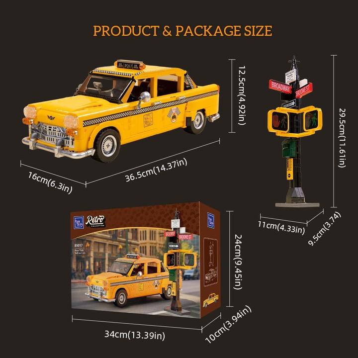 Image du produit Pantasy Original-Retro Series - New York Yellow Cab