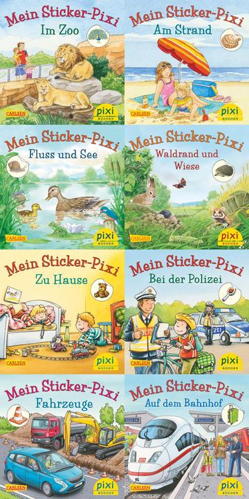 Produktbild Verkaufspaket. Pixi-Serie 234. Pixis neue Sticker-Bücher (Deutsch, 2016)