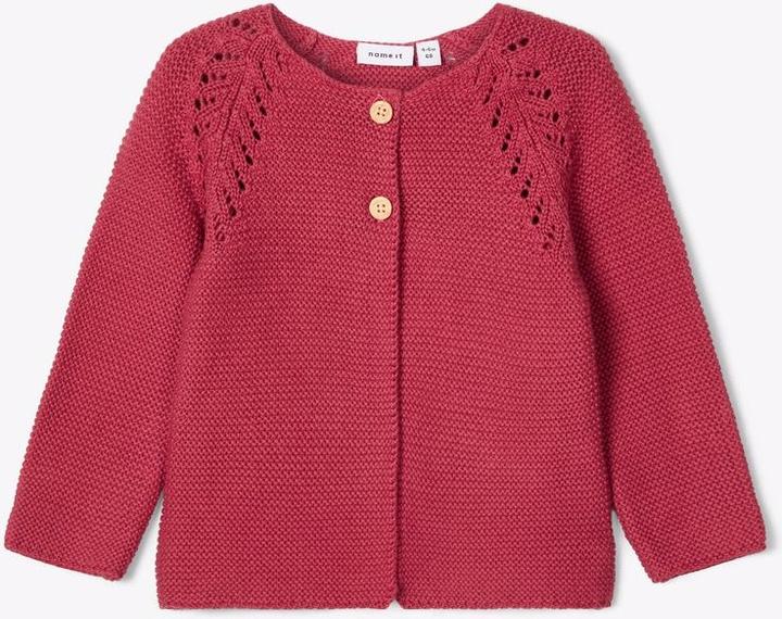 Actual product image Name it Cotton knit cardigan (80)