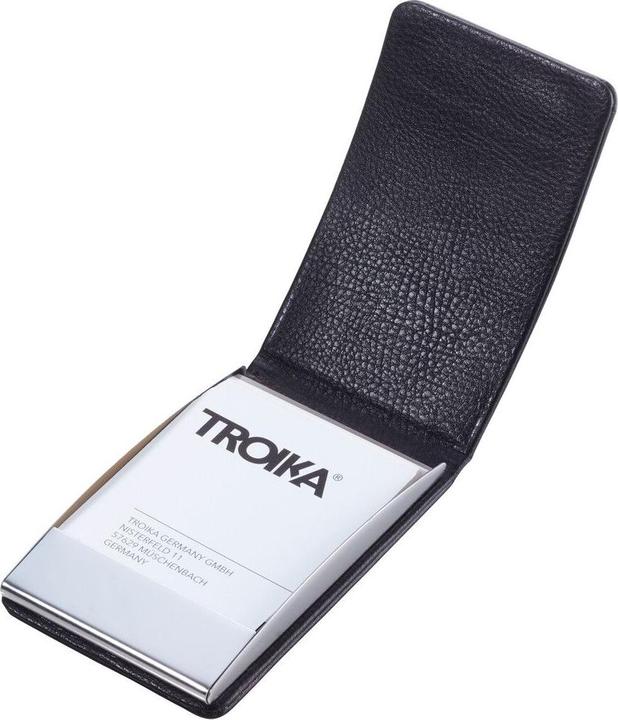 Produktbild Troika MIDNIGHT STYLE Visitenkartenetui, schwarz