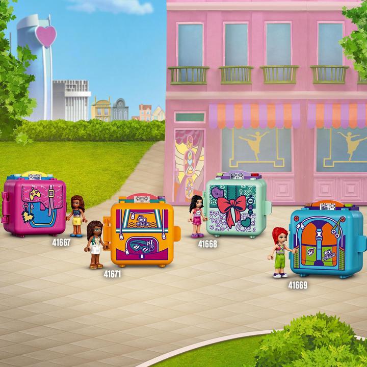 Actual product image LEGO Stephanie's Ballet Cube (41670, LEGO Friends)