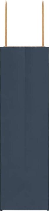 Actual product image VidaXL Kraft paper bags 250 pcs. with handle Blue 21x11x36 cm Paper bag (Gift bag, 250 x)