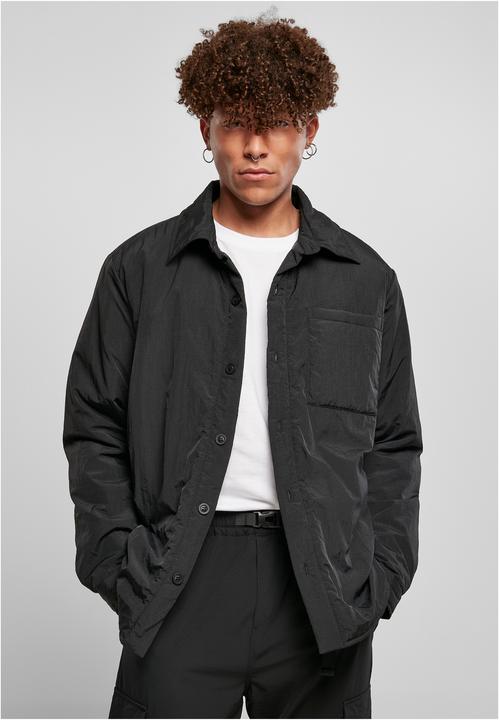 Actual product image Urban Classics Padded Nylon Shirt Jacket - 16642 (L)
