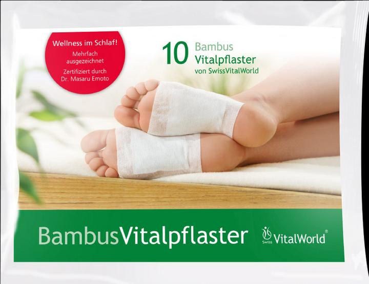 Image du produit SwissVitalWorld Plâtres vitaux en bambou (Sparadraps pour les pieds)