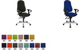 Image du produit Topstar Chaise de bureau "Support SY Deluxe", noir Housse : 100 % polypropylène, assise ergonomique et
