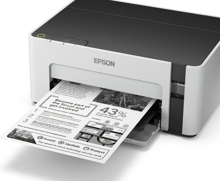 Image du produit Epson EcoTank M1100 - 1440 x 720 DPI - 1 - A4 - 15000 pages par mois - 32 pages par mois (Réservoir d'encre, Noir et blanc)