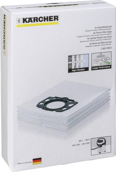 Immagine prodotto Kärcher Sacchetti filtranti in pile