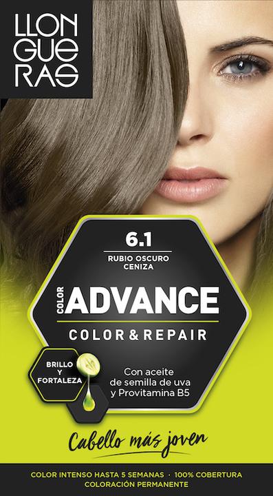 Produktbild Llongueras COLOR ADVANCE #6,1-rubio oscuro ceniza (6.1)