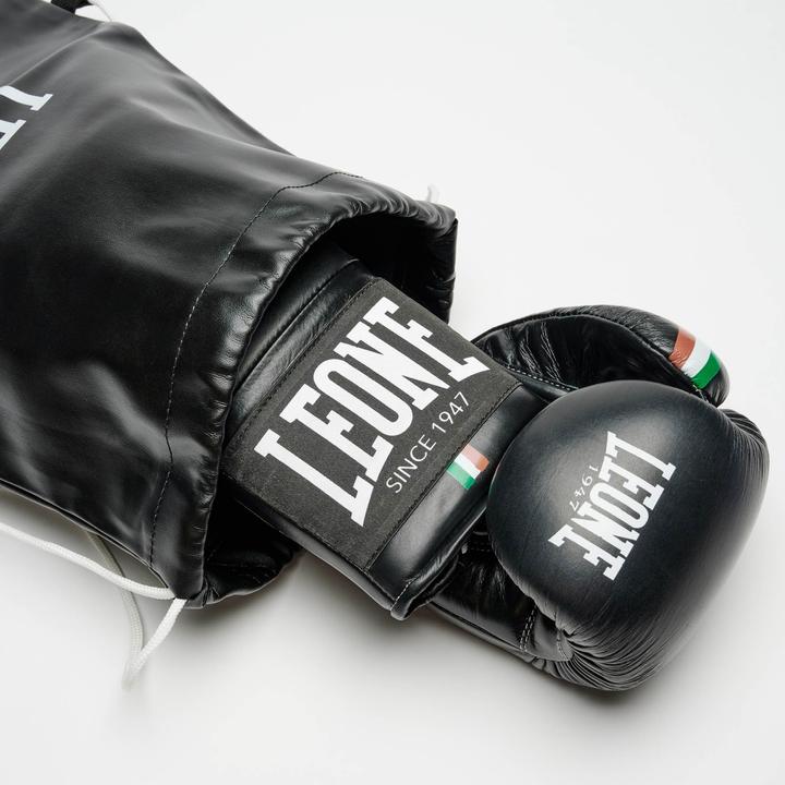 Immagine prodotto Leone Guantoni da boxe Shock Plus GN102L Nero (8 OZ, 6)