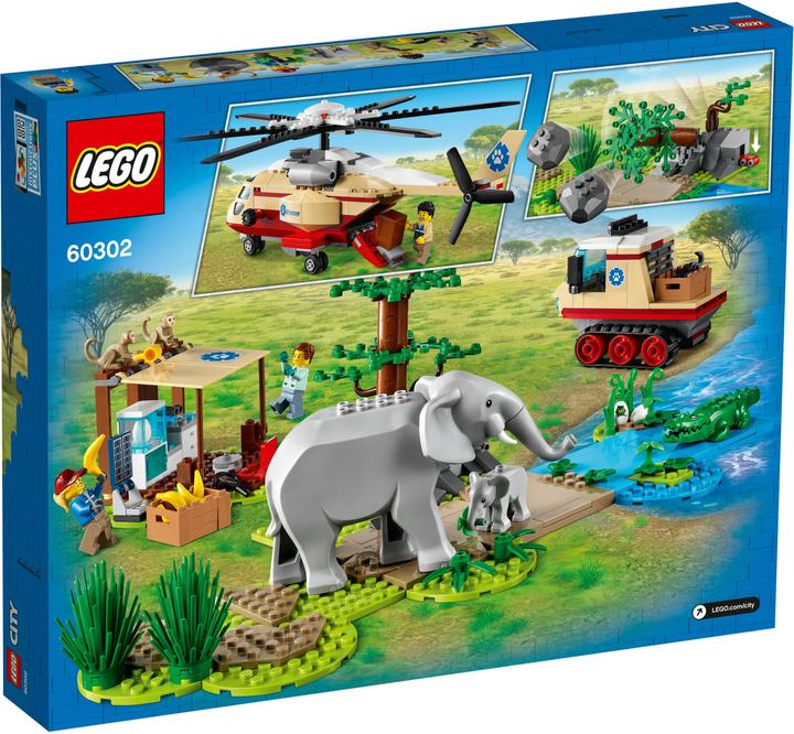 Immagine prodotto LEGO Missione di salvataggio degli animali (60302, LEGO City)