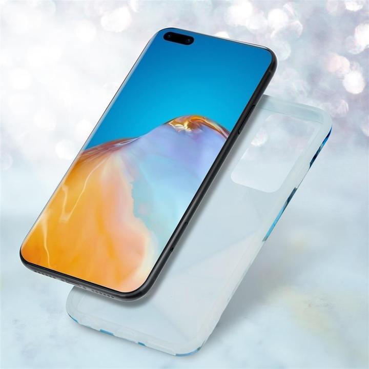 Produktbild Cadorabo IMD TPU Bunter Marmor Cover (Huawei P40 Pro+)