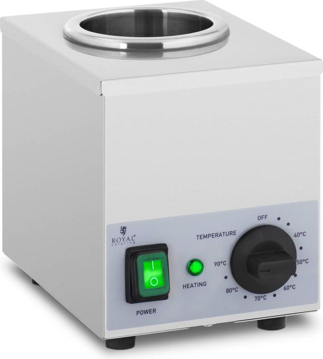 Produktbild Royal Catering Sossenwärmer Saucenwärmer 1 L Flasche Saucen warmhalten 40 - 90 °C 175 W
