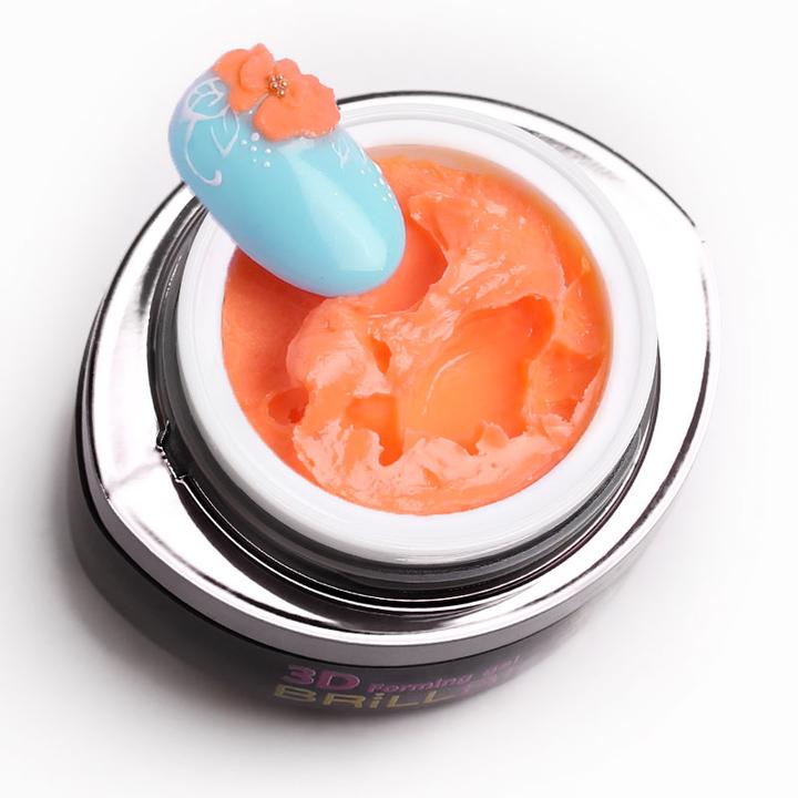 BrillBird 3D Forming Gel Orange 3ml (Orange)