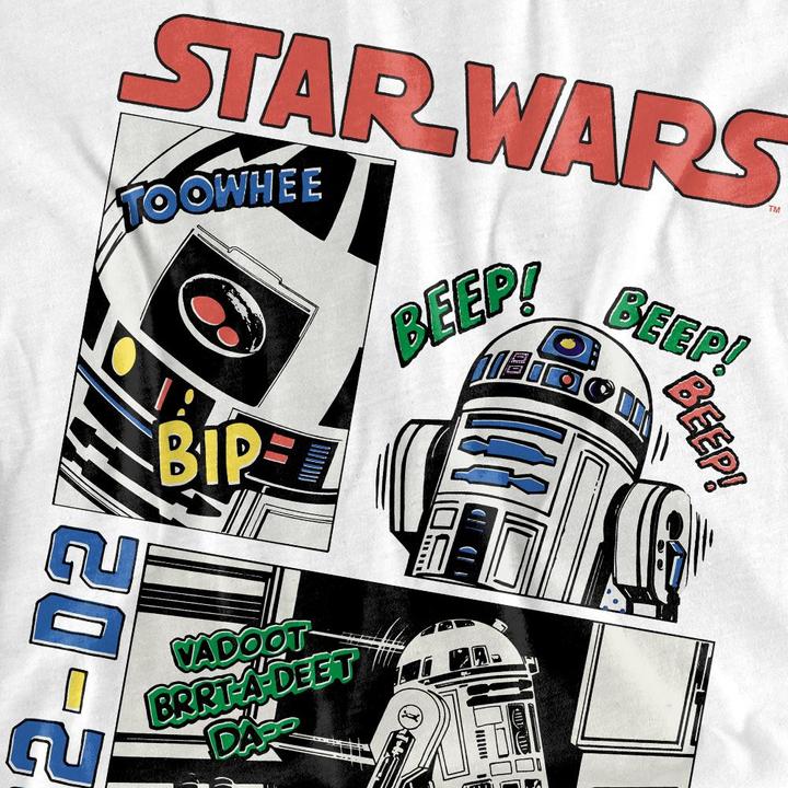 Immagine prodotto Star Wars Beep Boop Maglietta R2-D2 Adulto Unisex (S)