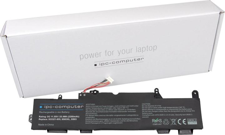 Image du produit HP SS03050XL-PL Batterie pour ordinateur portable (3 cellules, 4300 mAh)